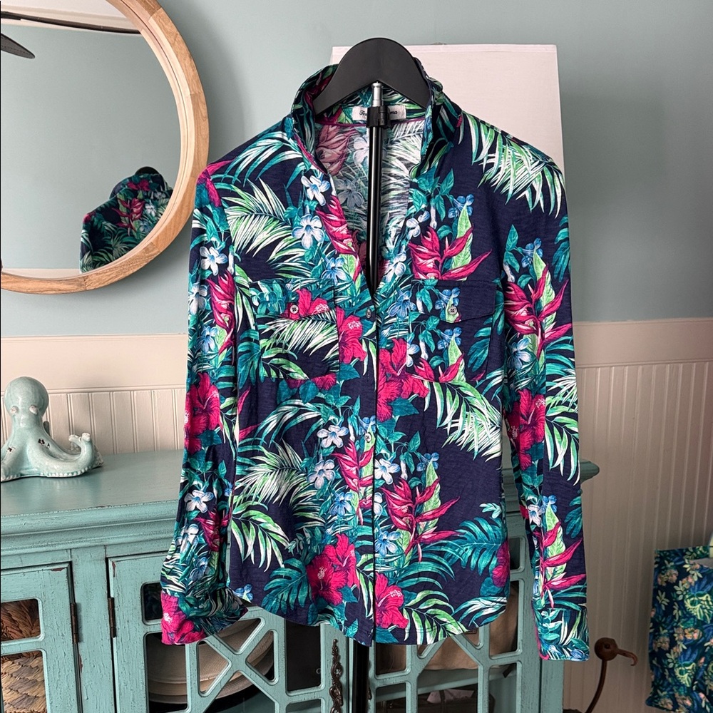 Tommy Bahama Floral Print Button Down